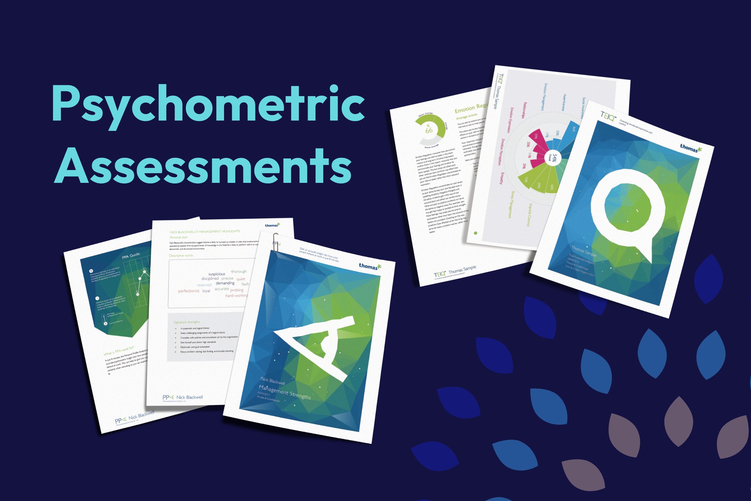 PPA and TEIQ report samples - Psychometric Assessments